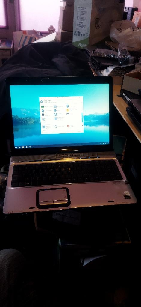 HP Pavilion DV9500 AMD Athlon X2 @ 1,8Ghz 2GB RAM 17" scherm, Computers en Software, Windows Laptops, Ophalen, HDD, Minder dan 4 GB