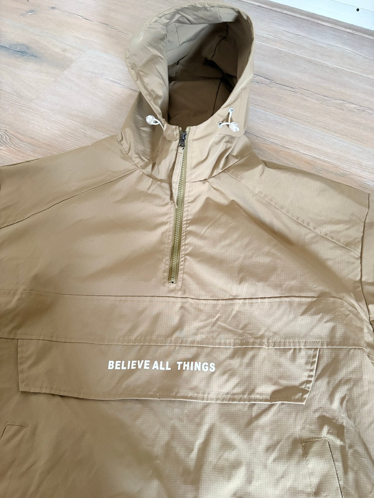 Nieuwe Parka Maat XXL - Beige met capuchon, Ophalen of Verzenden, Nieuw, Overige maten, Beige