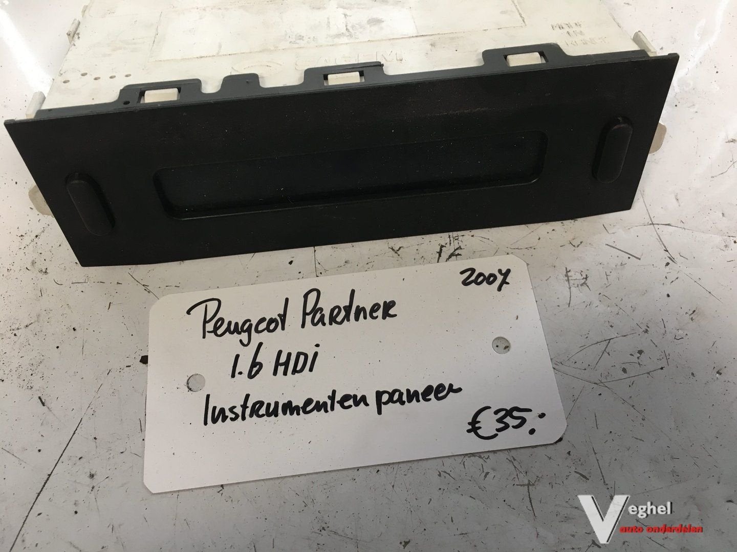 Peugeot Partner 2007 Instrumentenpaneel, Gebruikt, -, -, Ophalen of Verzenden