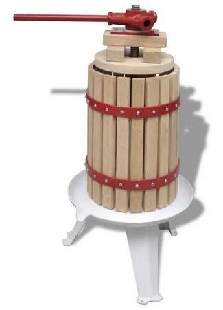 Fruitpers wijnpers juicer pers 6 Liter RVS GRATIS BEZORGD!, Huis en Inrichting, Nieuw, Ophalen of Verzenden, Nvt, Nvt
