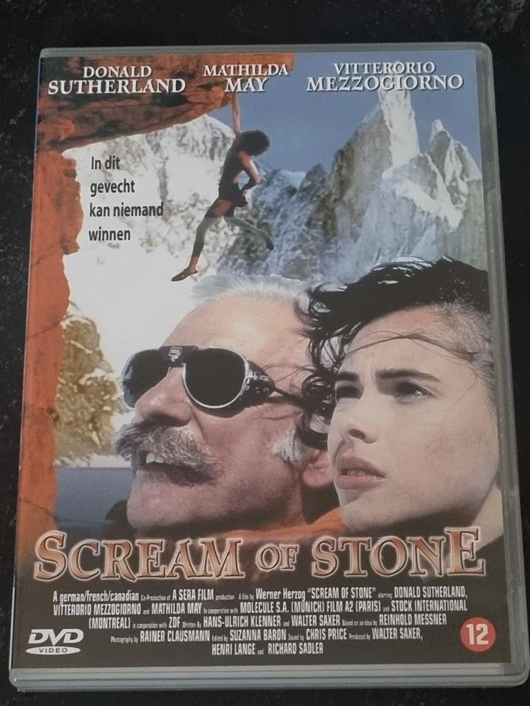 Scream of Stone DVD - Werner Herzog, Donald Sutherland, Vanaf 12 jaar, Ophalen of Verzenden, Gebruikt