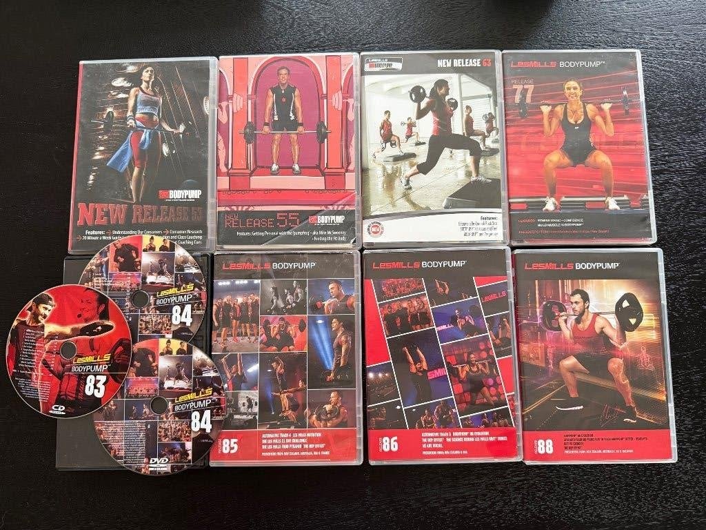 Les Mills Bodypump DVD's, Sport en Fitness, Ophalen of Verzenden, Zo goed als nieuw, Benen, Overige typen