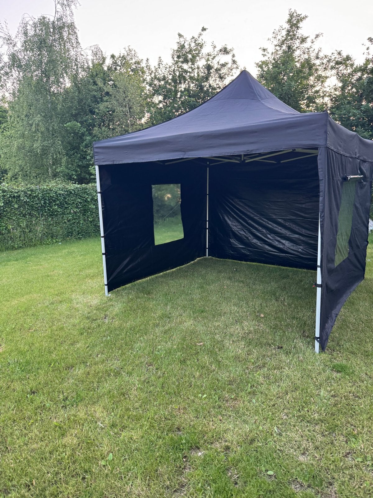 Professionele Partytent 3x3m – 40mm Hexagonaal Aluminium – Z, Tuin en Terras, Partytenten, Tentdiscount, Opvouwbaar, Minder dan 4 meter