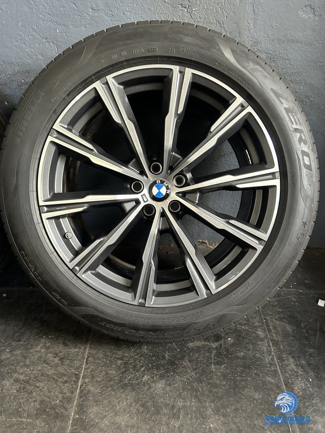 7mm! Originele BMW X5 X6 G05 G06 Style 740M 20 inch antracie, Gebruikt, -, 275 mm, -