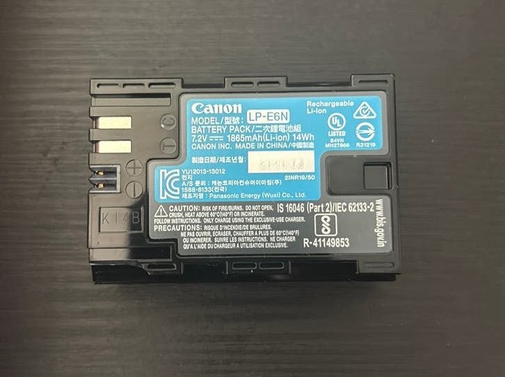 Canon LP-E6N accu origineel, Computers en Software, Harde schijven, Ophalen of Verzenden, Zo goed als nieuw, Desktop, USB