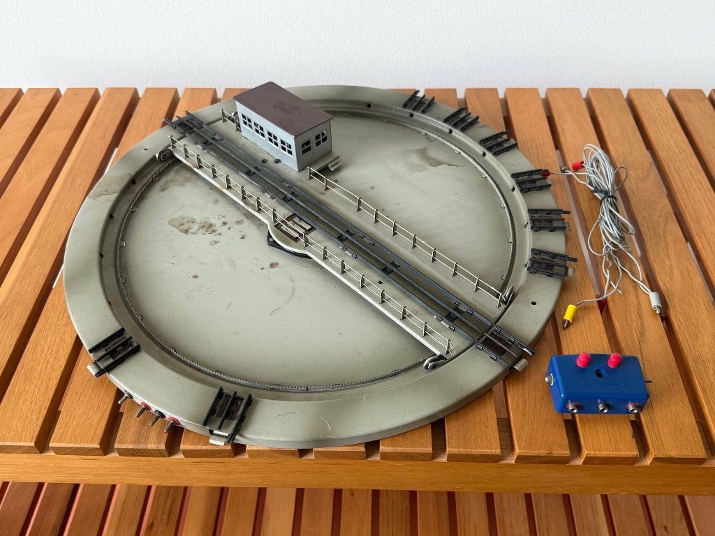 Märklin H0 - 7186 - Draaischijf met schakelkastje, Hobby en Vrije tijd, Ophalen, Wisselstroom, Gebruikt, Overige typen