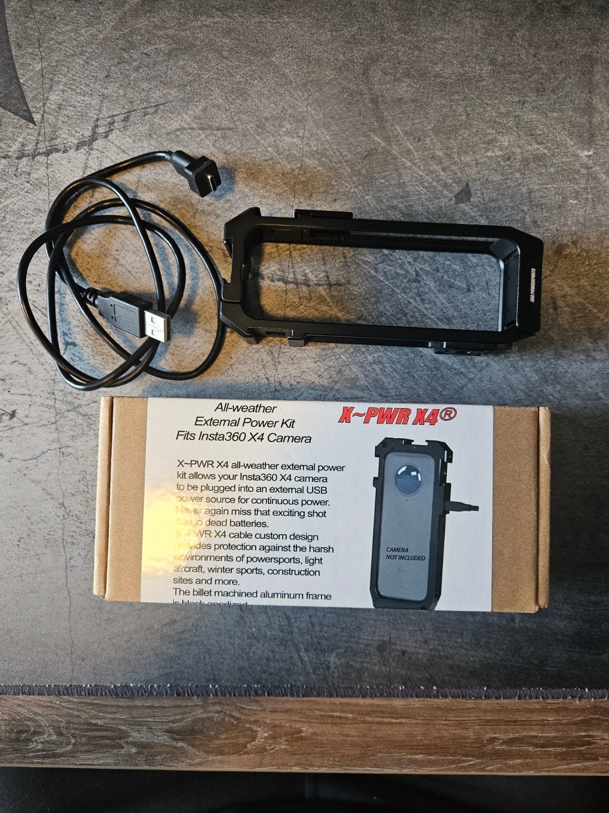 X~PWR X4 Weerbestendige Voedingskit voor Insta360 X4, Overige merken, Overige typen, Nieuw, Overige soorten