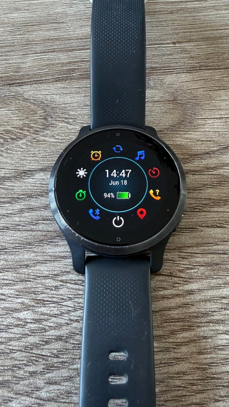 Garmin Venu 2S, Hartslag, Zwart, Ophalen of Verzenden, Zo goed als nieuw