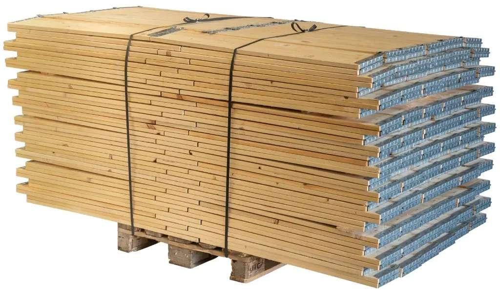 Palletranden per 120 stuks - Goedkoopste in NL, Doe-het-zelf en Verbouw, Hout en Planken, Nieuw, Overige typen, Vuren, Minder dan 200 cm