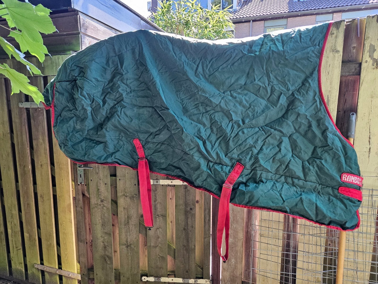 Horseware rambo regendeken full, Ophalen, Gebruikt