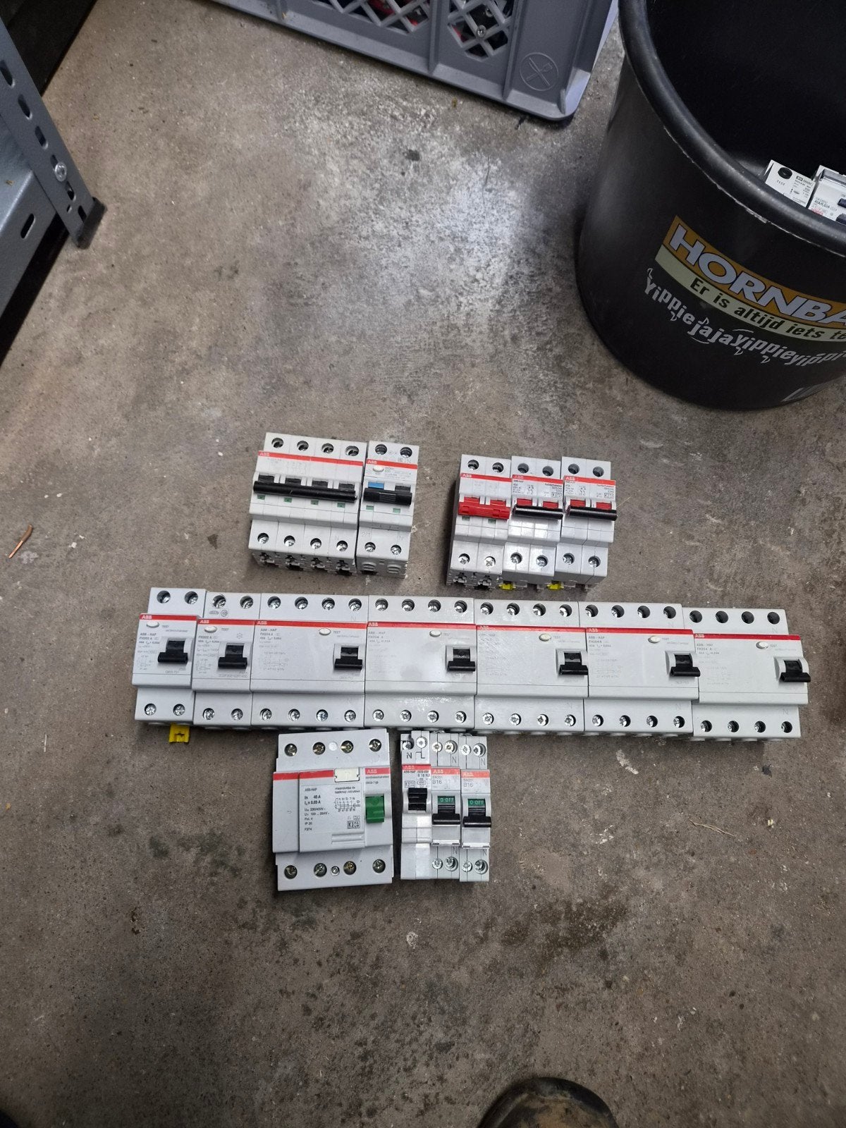 Diverse ABB automatem, Ophalen of Verzenden, Gebruikt, ABB, Aardlekschakelaar