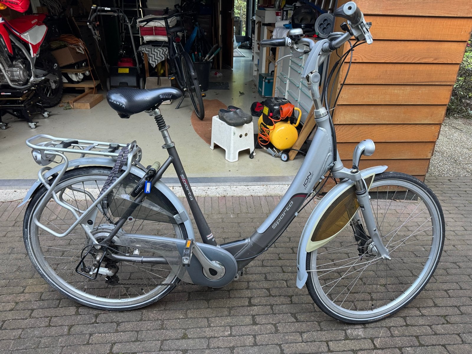 Sparta ION M-Gear elektrische fiets – netjes, accu defect, Ophalen, Sparta, Gebruikt, 55 tot 59 cm