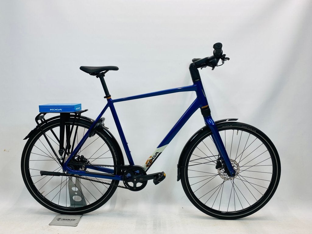 Beltdrive KOGA F3 4.0 herenfiets XL-61cm – Naafdynamo, Ophalen of Verzenden, Zo goed als nieuw, Koga Miyata, 61 tot 65 cm