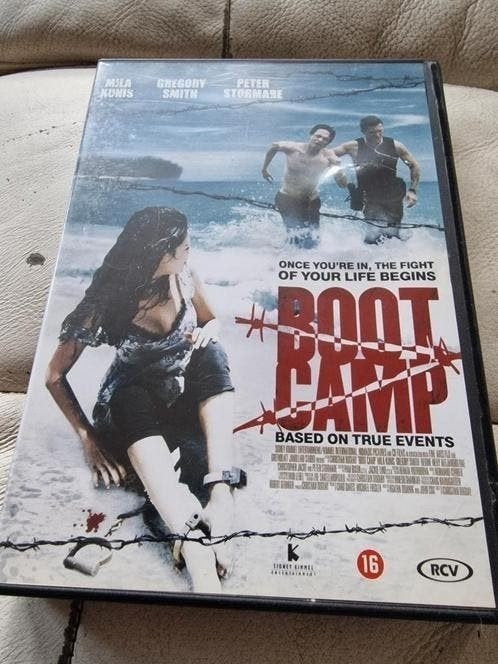 Boot Camp DVD - Mila Kunis, Gregory Smith, Peter Stormare, Vanaf 16 jaar, Ophalen of Verzenden, Gebruikt, Psychologische thriller