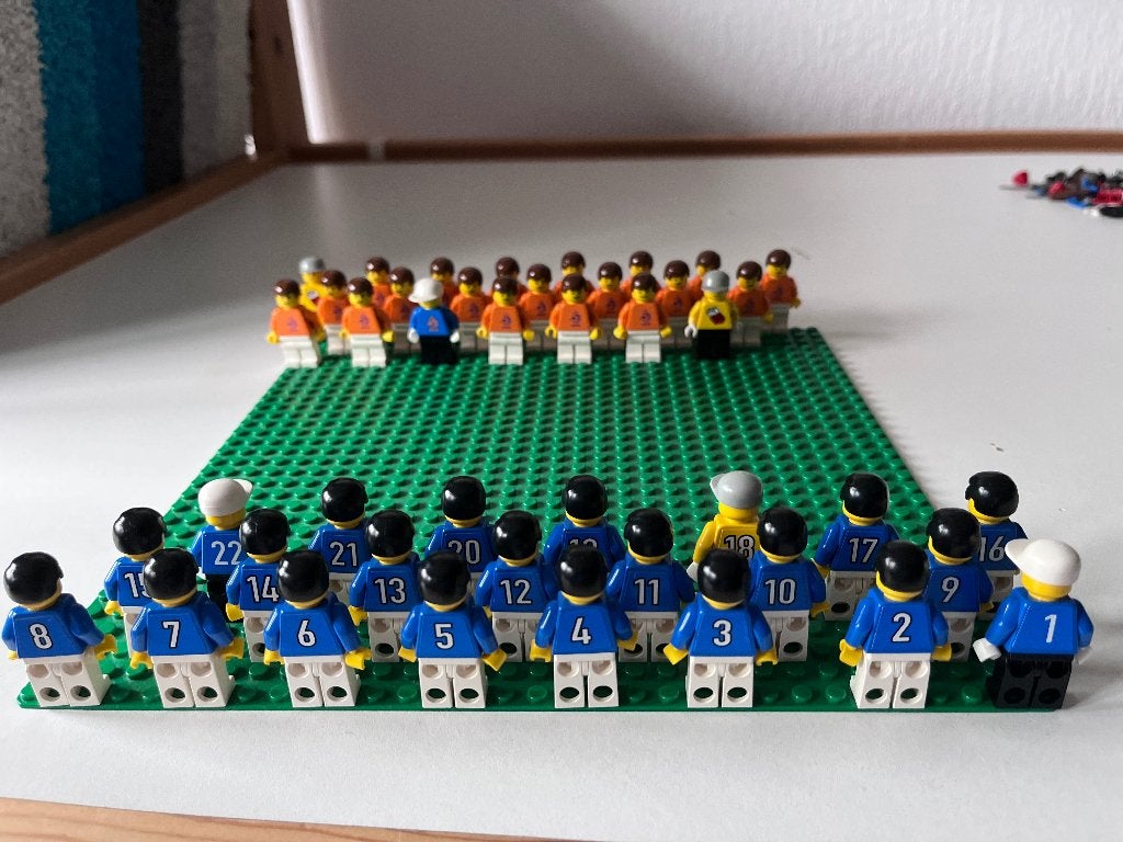 Lego Nederlands Elftal, Overige thema's, Lego, Ophalen of Verzenden, Zo goed als nieuw