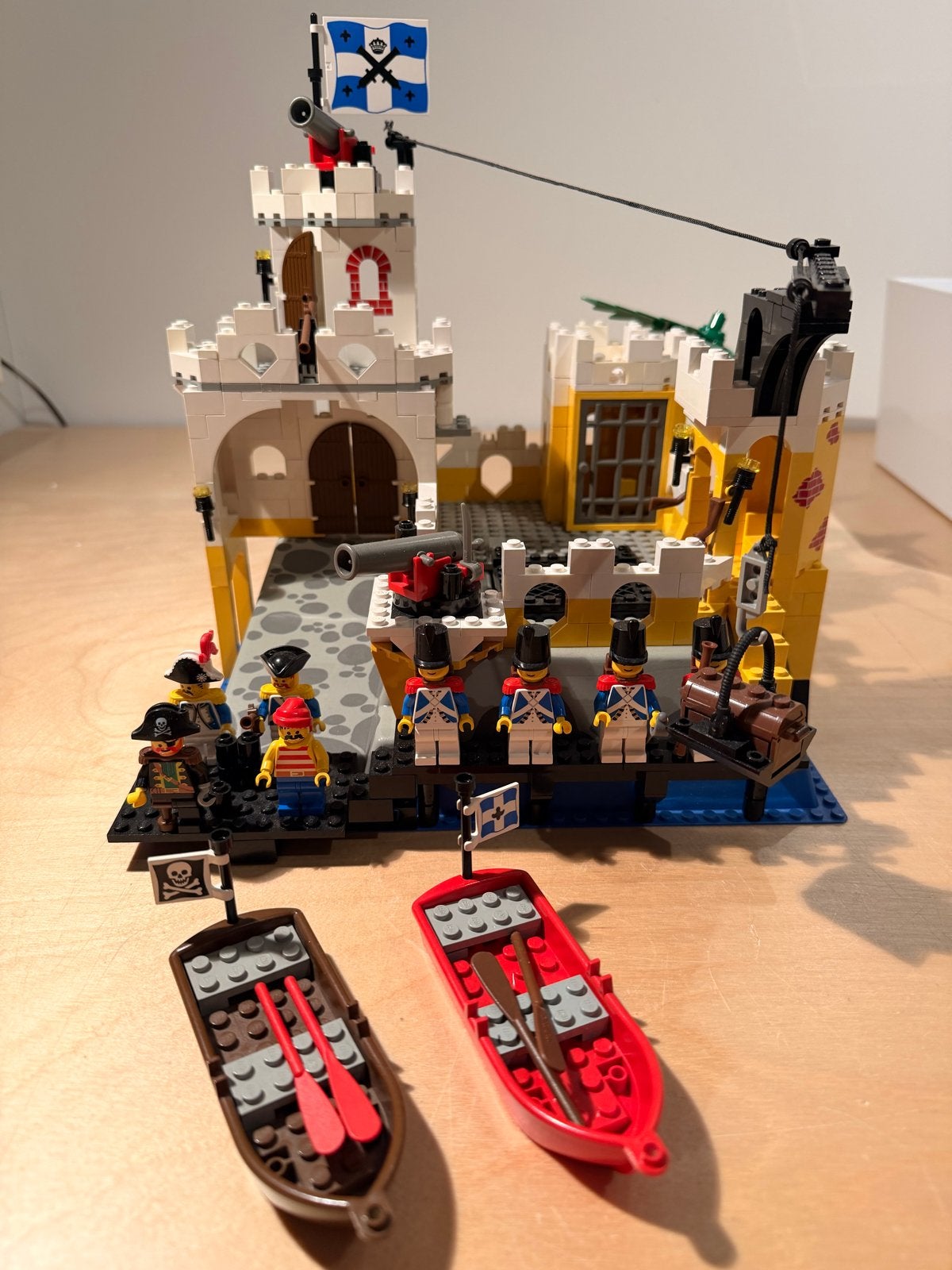LEGO 6276 Eldorado Fortress 1989, Ophalen of Verzenden, Gebruikt
