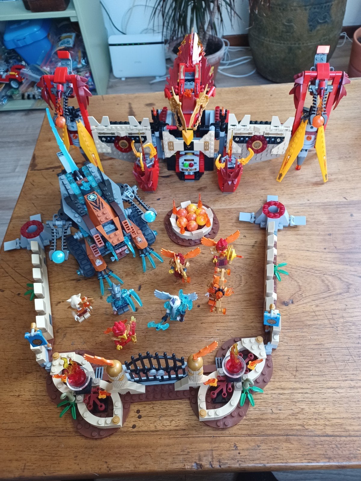 Lego Chima Phoenix Tempel 70146, Ophalen of Verzenden, Zo goed als nieuw