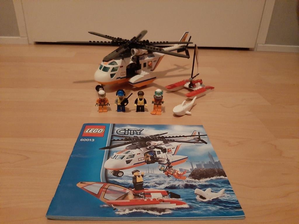 Lego City 60013 Kustwacht helikopter, Compleet, City, Lego, Ophalen of Verzenden