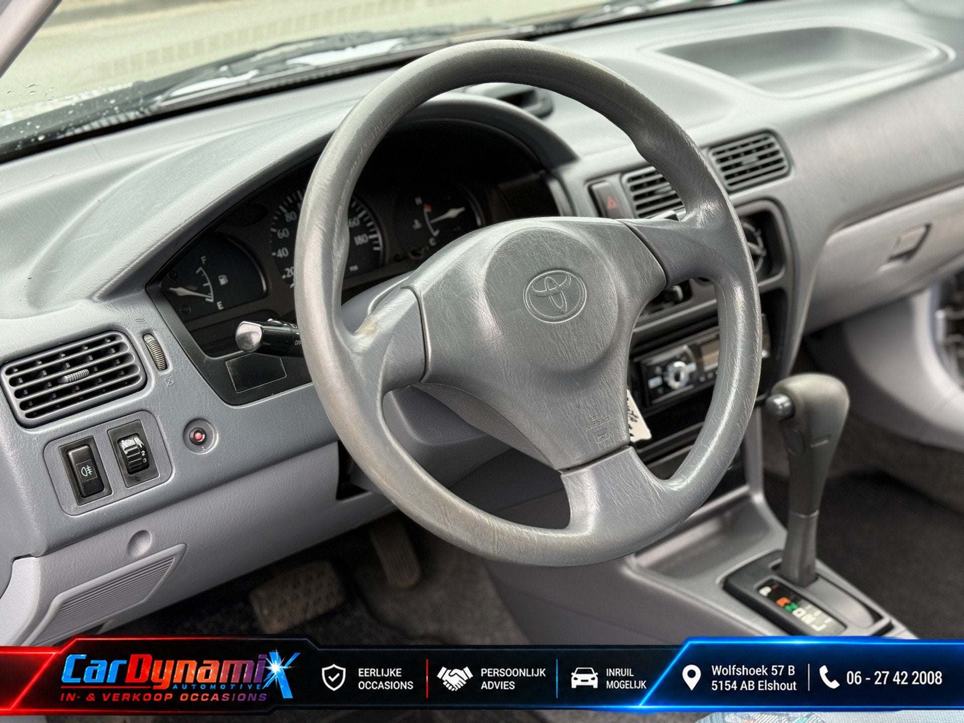 Toyota Starlet 1.3-16V XLi | Automaat | Distributie 2025 | 1, Gebruikt, 4 cilinders, 400 kg, Origineel Nederlands