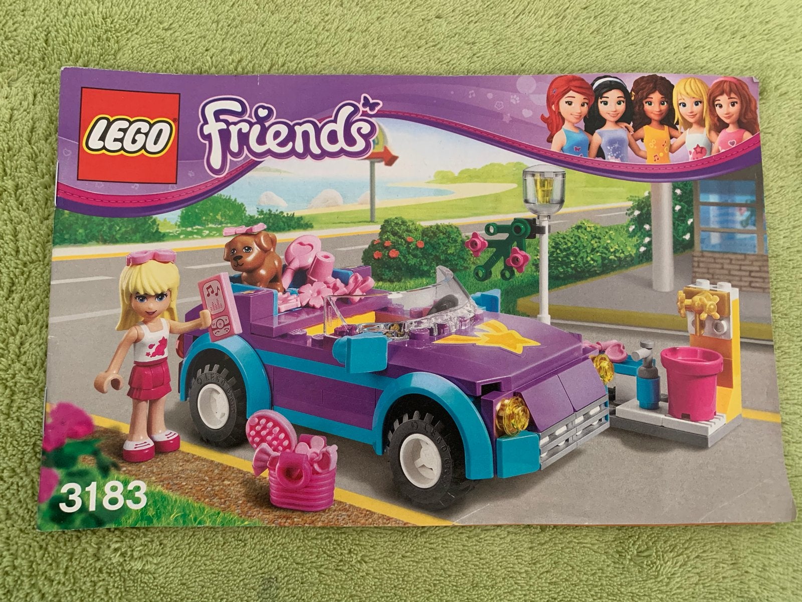 Lego Friends 3183 Stephanie's Cabrio met accessoires, Ophalen, Zo goed als nieuw, Overige merken