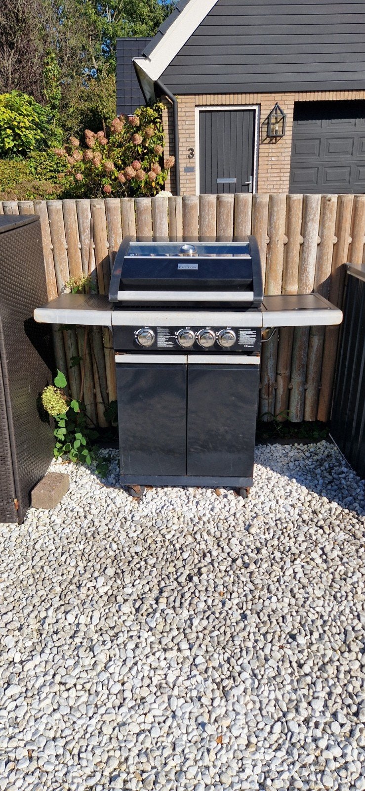 Barbecue op gas