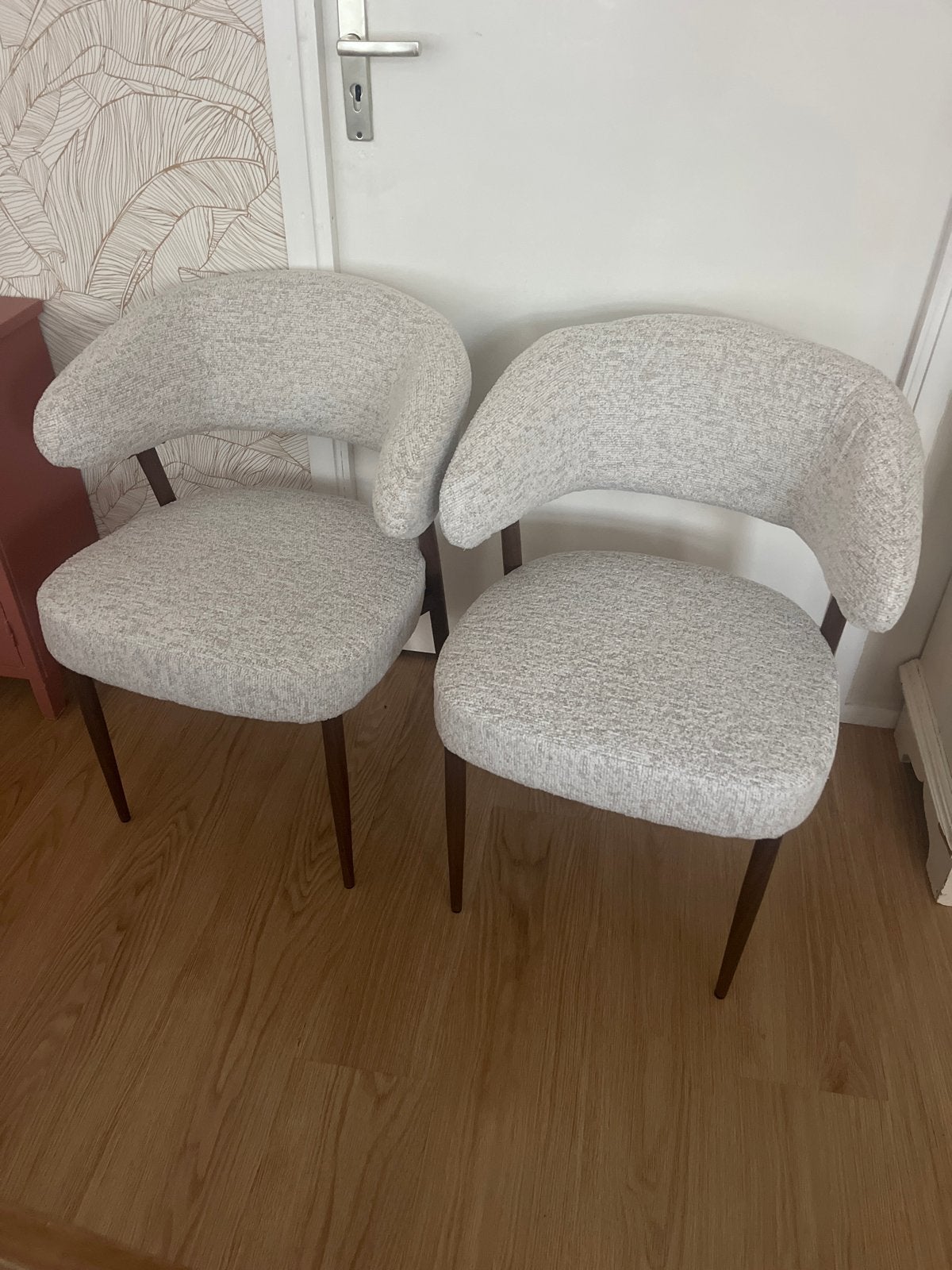 Set van 2 stoelen van de action!, Ophalen, Twee, Zo goed als nieuw, Grijs