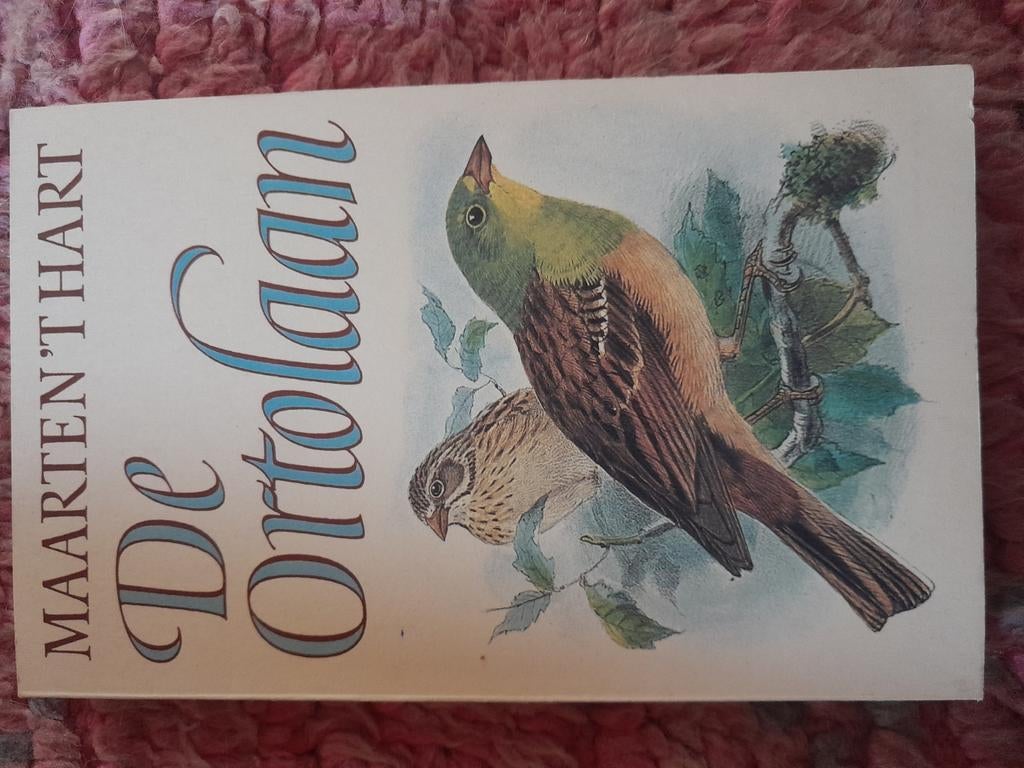 Maarten 't Hart - De ortolaan - Gesigneerd, Ophalen of Verzenden