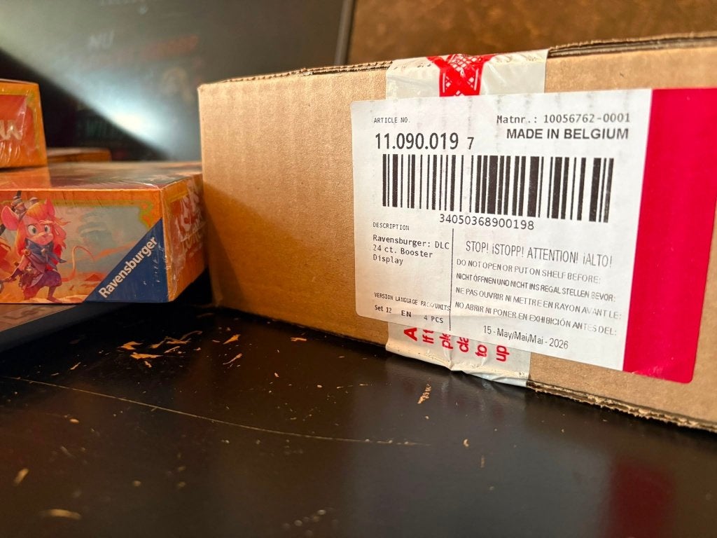 DISNEY LORCANA: WILDS UNKNOWN!, Ophalen of Verzenden, Zo goed als nieuw, Boosterbox, Foil