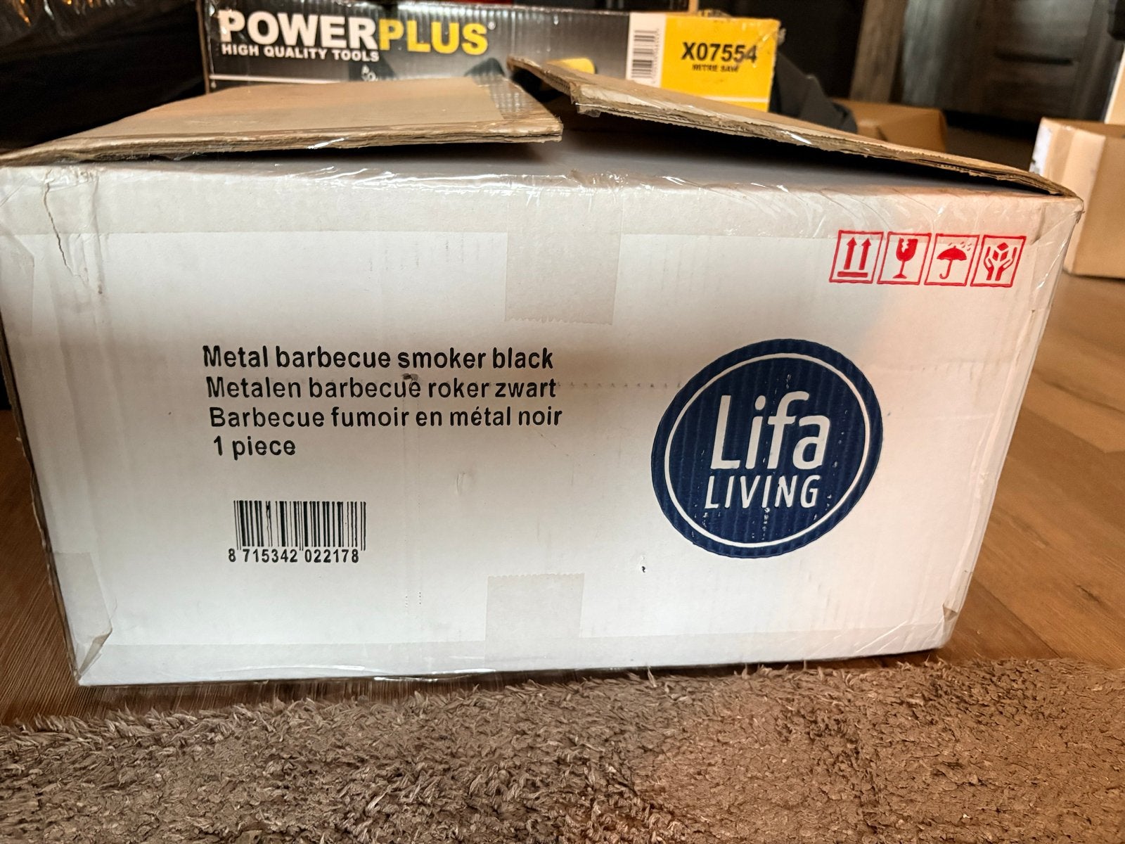 Lifa Living BBQ Smoker - Nieuw in doos, Ophalen of Verzenden, Nieuw