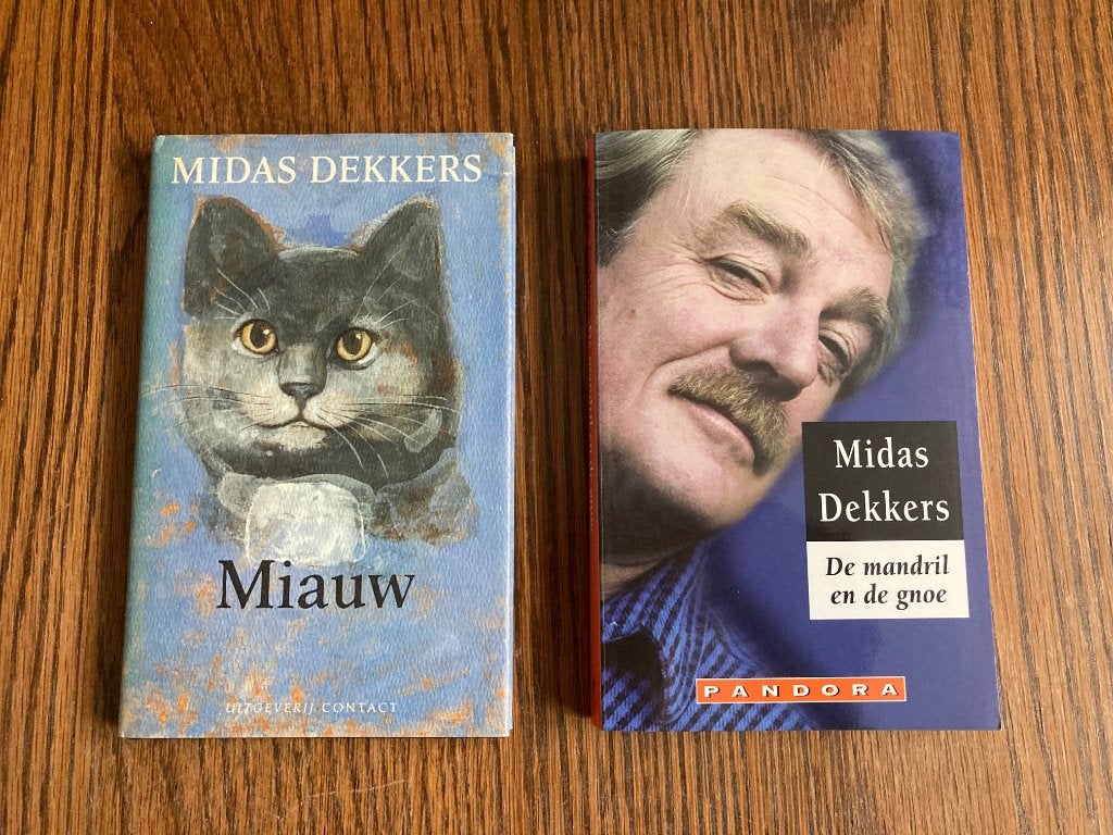 2 boeken van Midas Dekkers, Boeken, Ophalen of Verzenden, Midas Dekkers