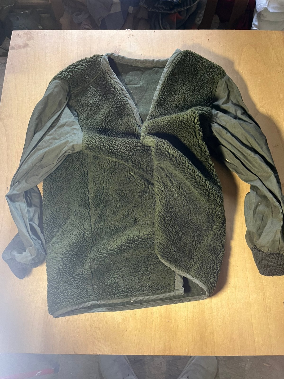 Vintage Army fleece vest, Ophalen of Verzenden, Amerika, Kleding of Schoenen