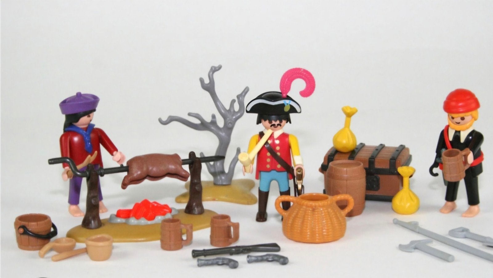 Playmobil Piraten Kampvuur met Figuren en Accessoires, Ophalen