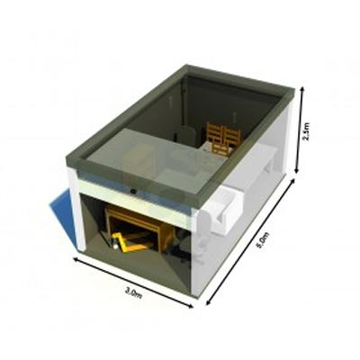Te koop Garagebox in Weert. 15m2 met stroom, Limburg