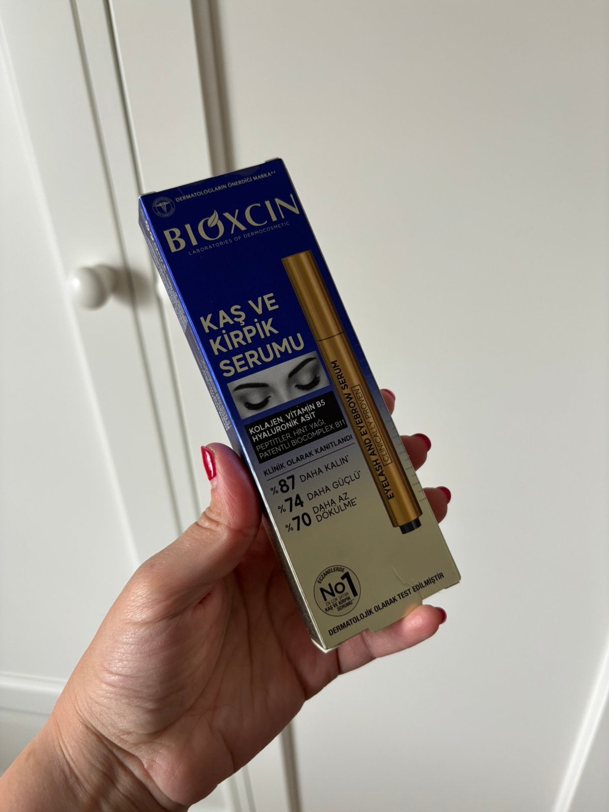 Bioxcin Wimpers en Wenkbrauw Serum - Nieuw in doos, Nieuw, Ophalen of Verzenden, Make-up, Overige kleuren