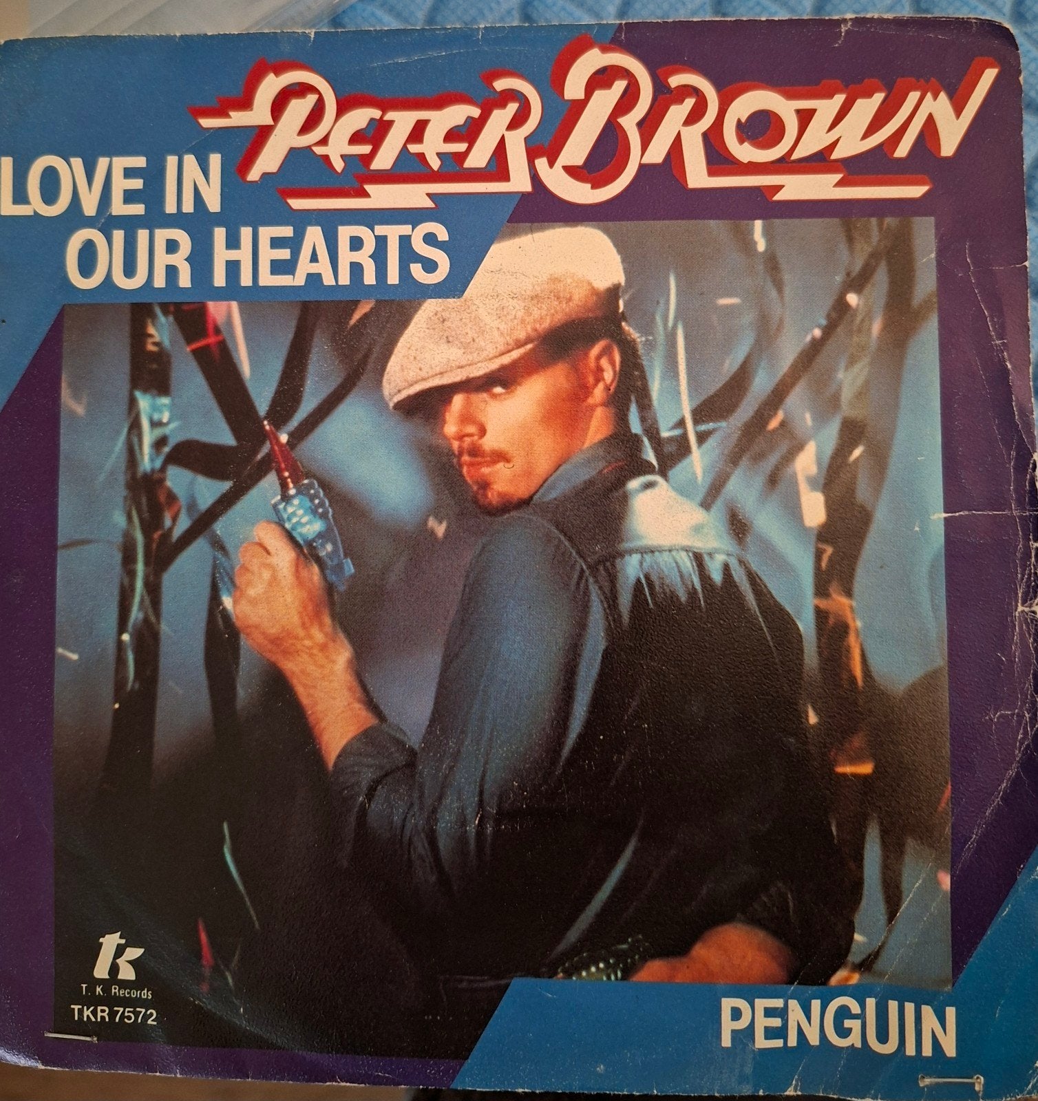 Peter Brown - Love In Our Hearts 7 inch vinyl single, Ophalen of Verzenden, Gebruikt