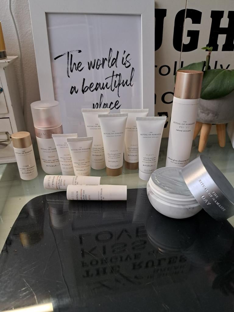 Rituals The Ritual of Namaste Skincare Set, Ophalen of Verzenden, Zo goed als nieuw, Gehele gezicht, Reiniging