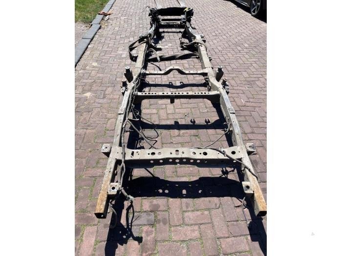 Kaal chassis van een Isuzu D-MAX, Gebruikt, -, Overige automerken, -