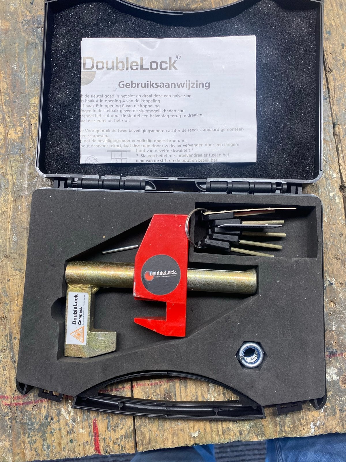 DoubleLock Compact Eagle Disselslot, Ophalen, Zo goed als nieuw