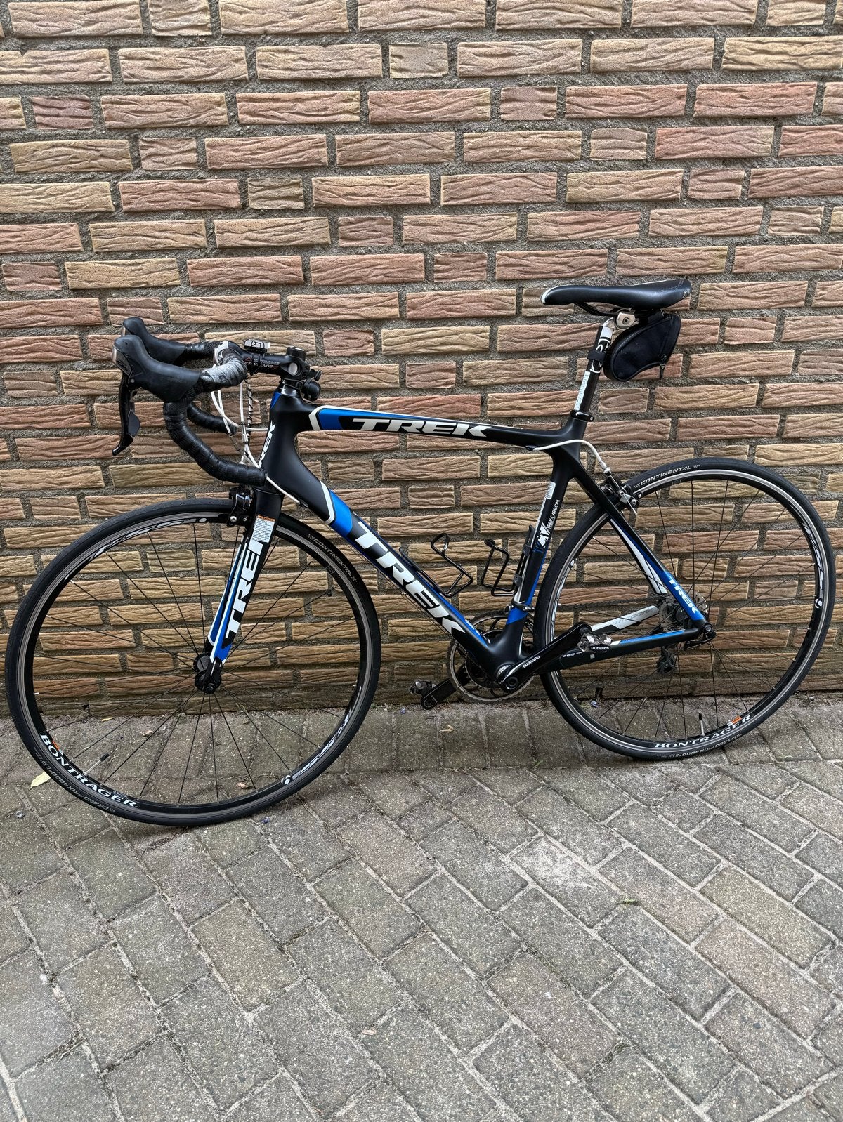 Trek carbon racefiets, Shimano 105, 20 versnellingen, 28 inch, Gebruikt, Carbon, 15 tot 20 versnellingen