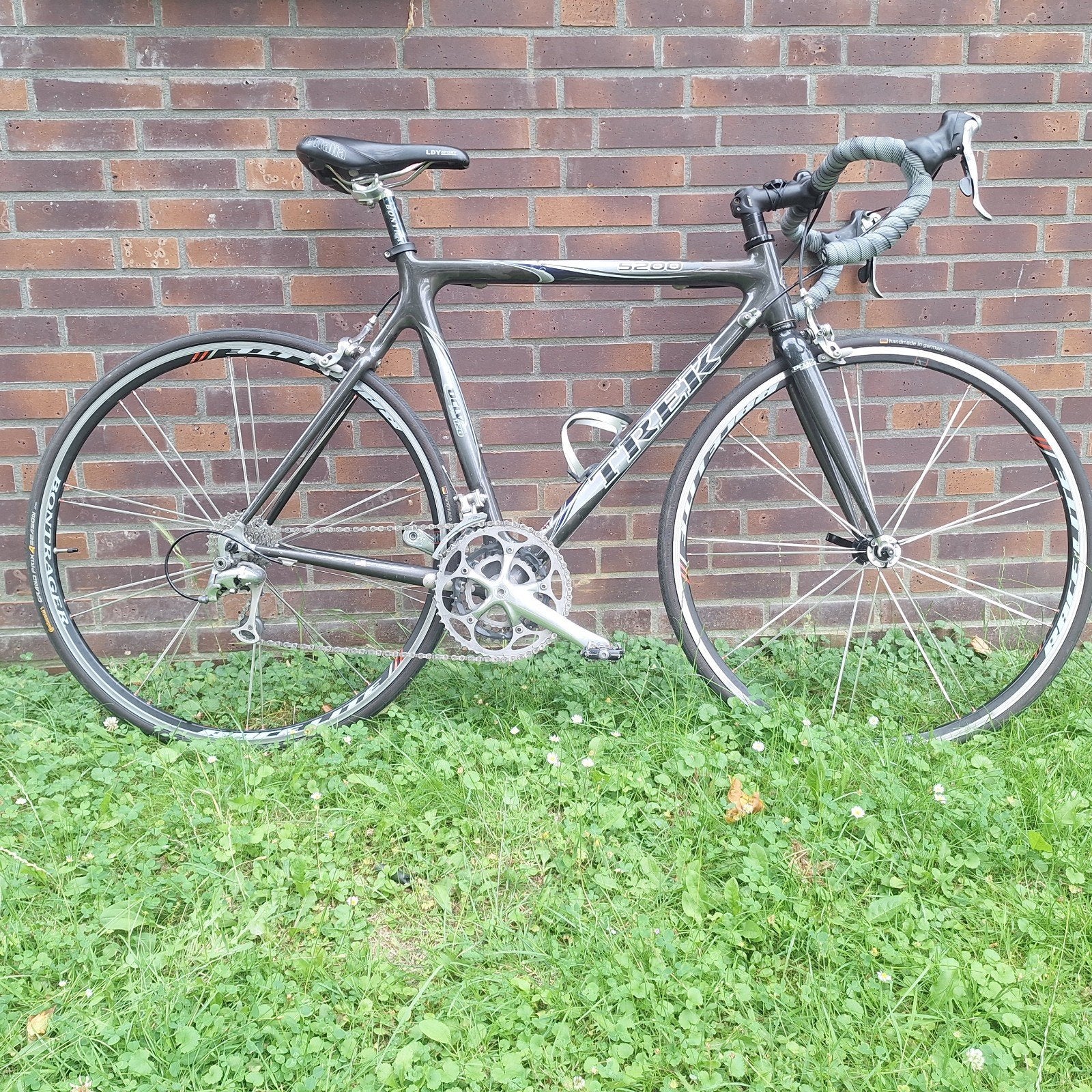 Trek 5200 OCLV Carbon racefiets framemaat 55-56 Ultegra, Carbon, Velgrem, Zo goed als nieuw, Meer dan 20 versnellingen
