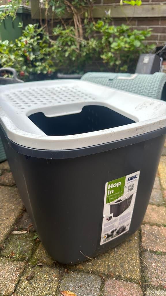 Hop In kattenbak, Ophalen, Zo goed als nieuw