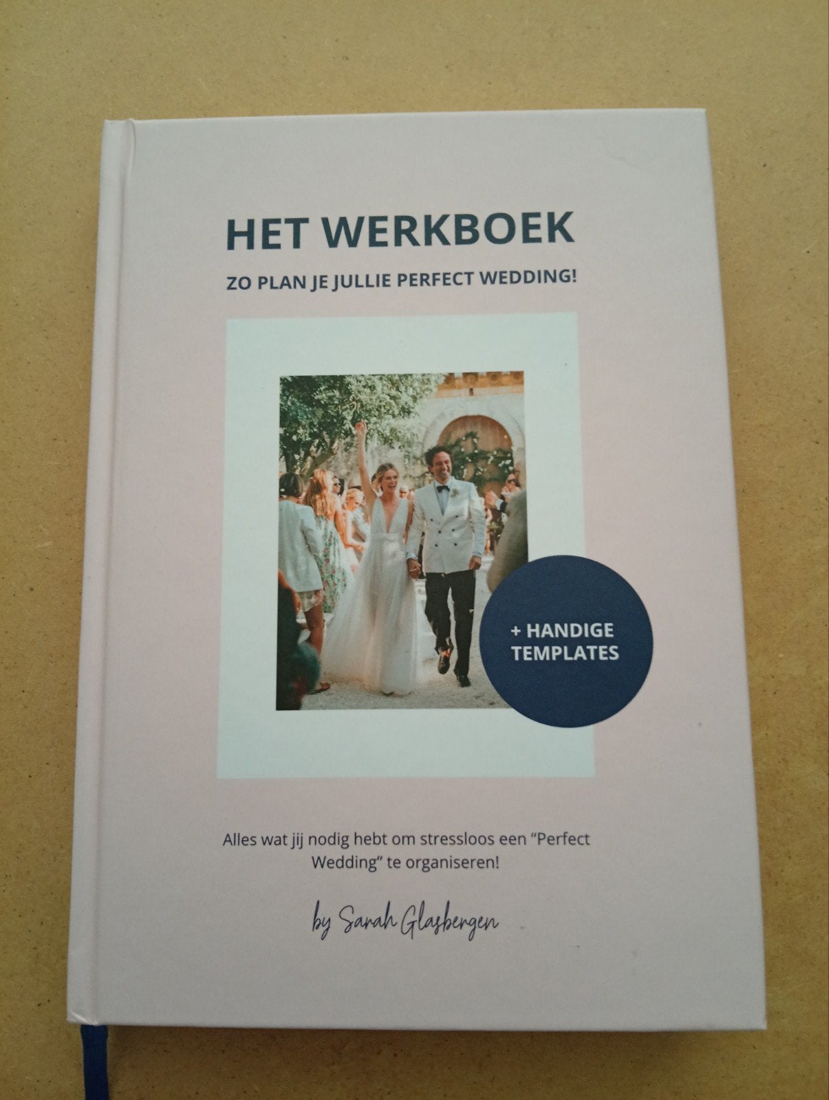 Het werkboek: Zo plan je jullie perfect wedding, Ophalen of Verzenden, Zo goed als nieuw, Sarah Glasbergen, Mode algemeen