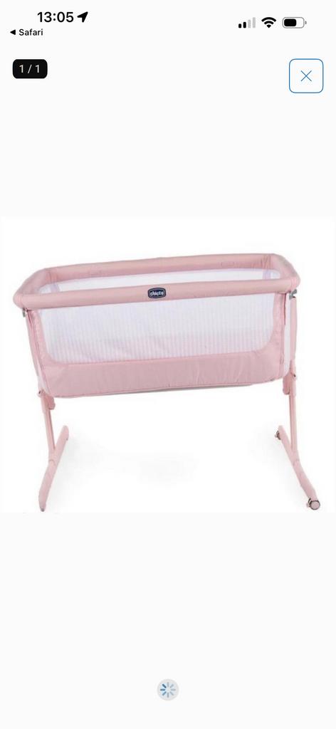 Chicco co sleeper roze, Ophalen of Verzenden, Gebruikt, Wieg