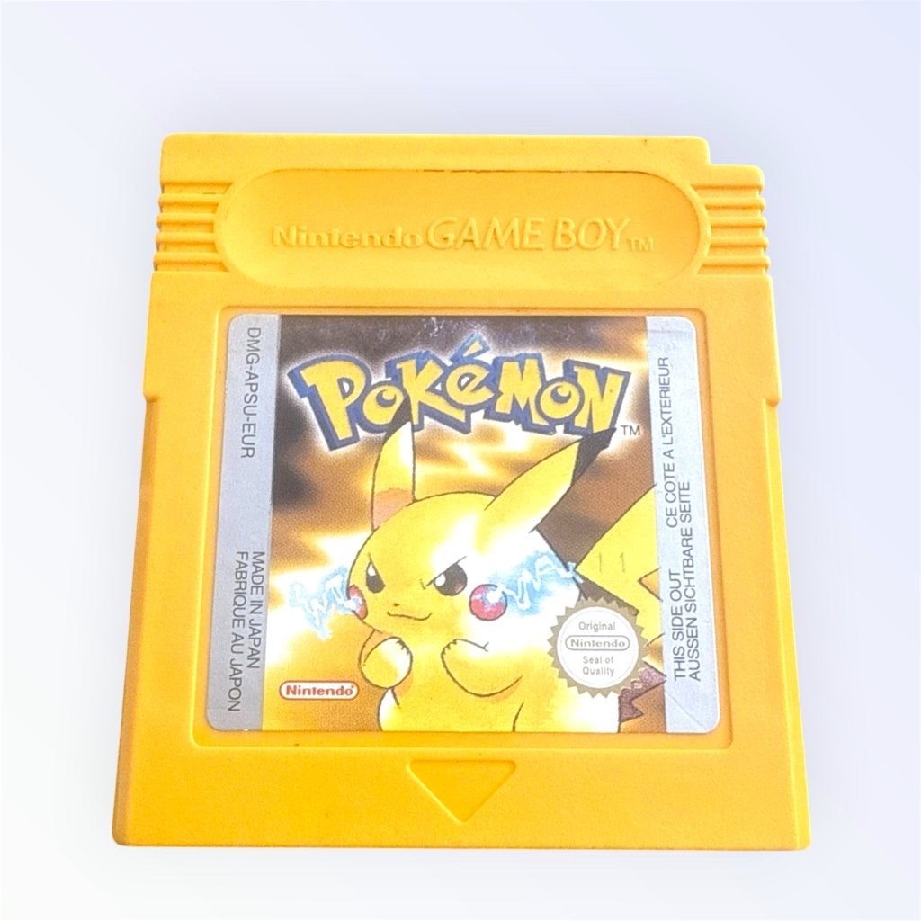 Pokémon Yellow Game Boy - Klassieke Gameboy Game, Gebruikt, 1 speler, Ophalen of Verzenden, Role Playing Game (Rpg)