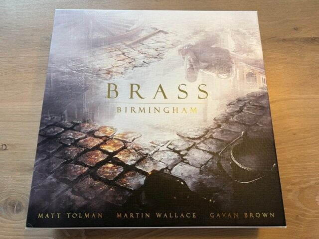 Brass Birmingham deluxe editie - met iron clays, Hobby en Vrije tijd, Ophalen, Zo goed als nieuw