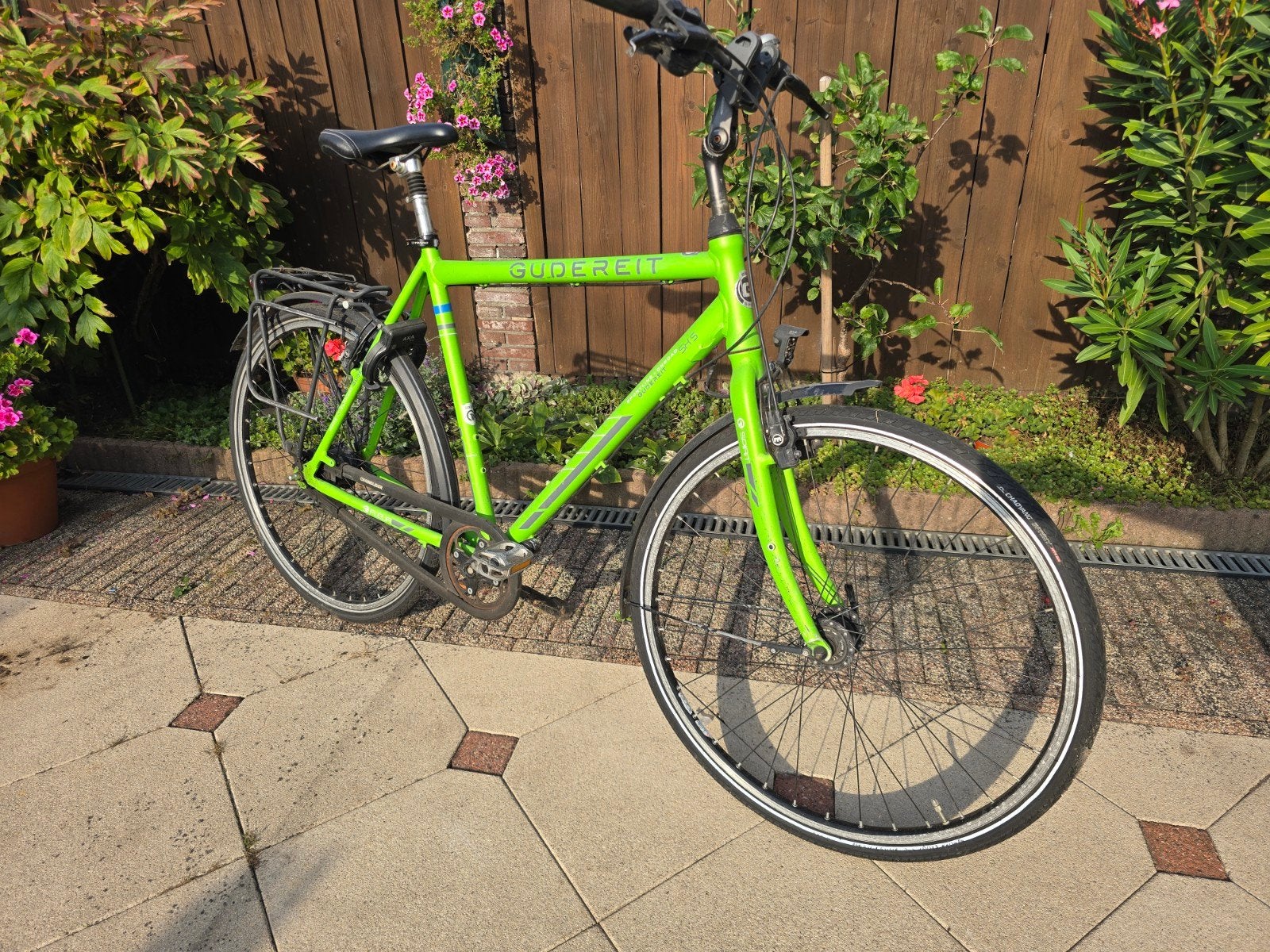 Gudereit SHS Sportline Onroad - Opknapper, 28 inch, Gebruikt, 10 tot 15 versnellingen, Velgrem