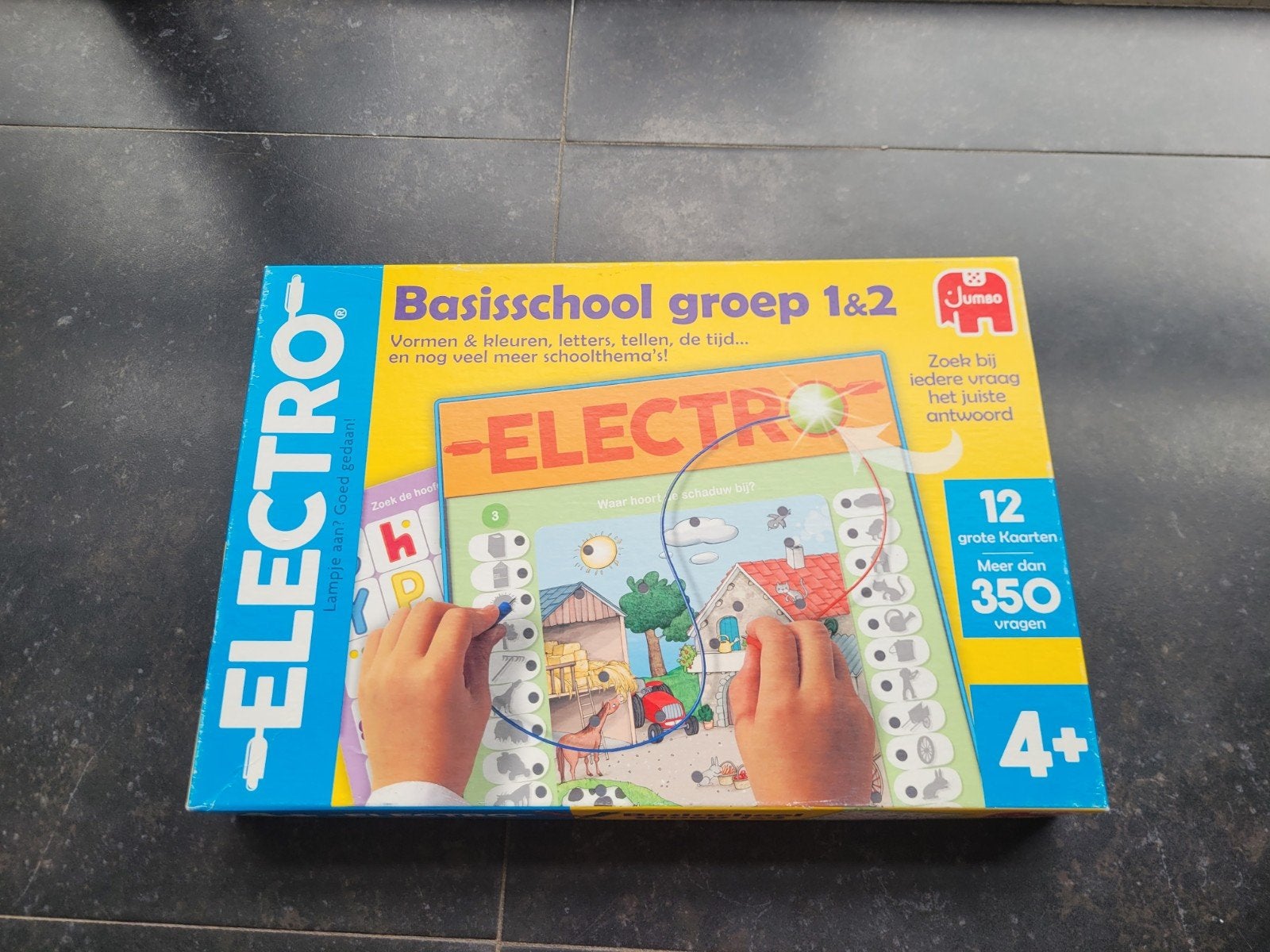 Jumbo Electro Basisschool Groep 1&2 Compleet Educatief Spel, Een of twee spelers, Ophalen, Gebruikt, Jumbo
