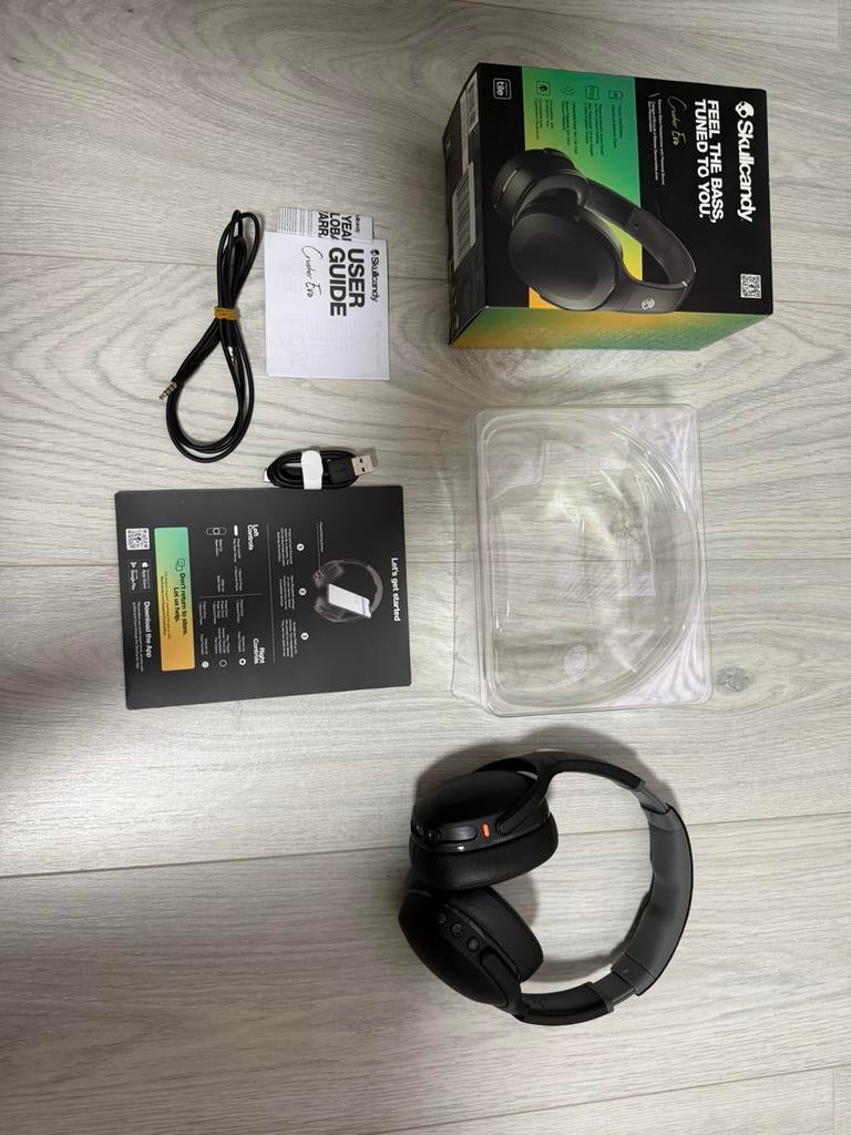 Skullcandy Crusher Evo (draadloos), Audio, Tv en Foto, Koptelefoons, Zo goed als nieuw, Skullcandy, Draadloos, Op oor (supra aural)