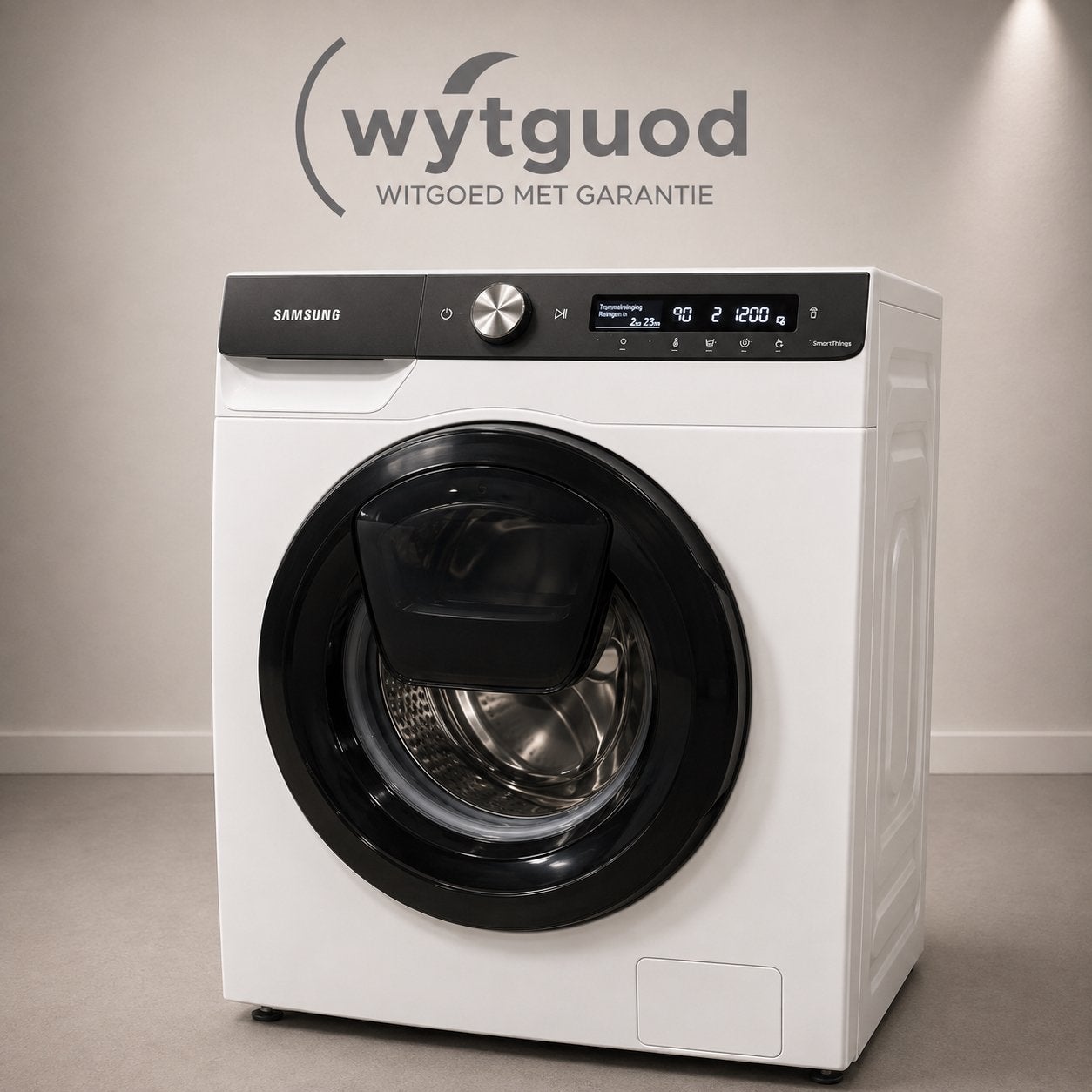 SAMSUNG WW90T554AAT – 9 KG - addwash - refurbished, Ophalen, 1200 tot 1600 toeren, Q, Zo goed als nieuw