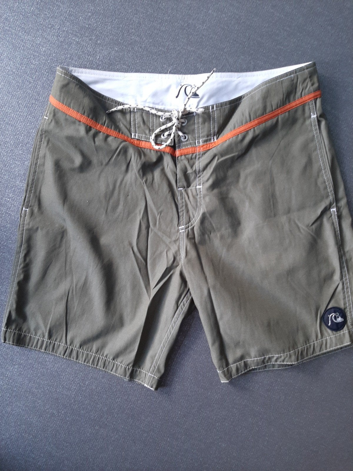 Quiksilver Zwemshort - Maat 32 (M) groen, Quiksilver, Maat 48/50 (M), Ophalen of Verzenden, Zwemshort